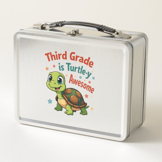 Derde klas Turtle-y Geweldige 3e klas terug naar s (Voorkant)