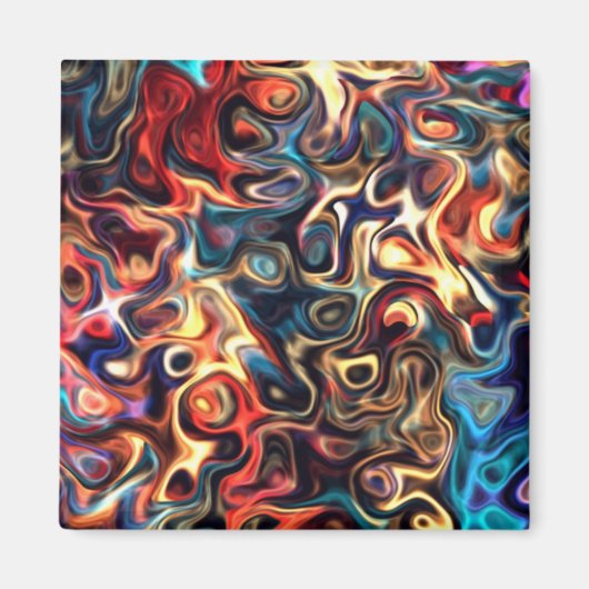 Derde kleurrijke versie Z.2 Moderne art. 92.5 Magneet (Voorkant)