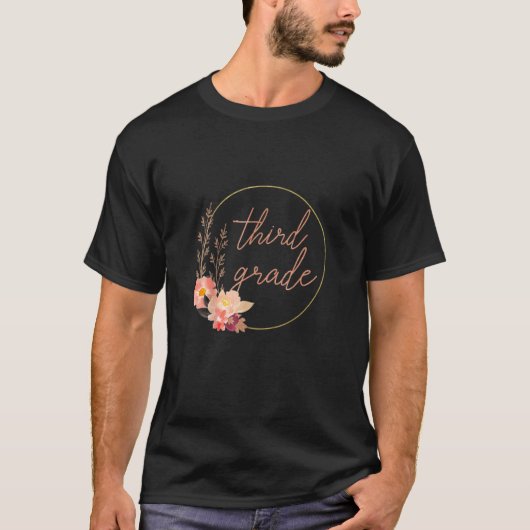 Derde kringloop naar schoolleraar t-shirt (Voorkant)