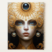 Derde kunst van Eye Goddess Fantasy Planner (Achterkant)