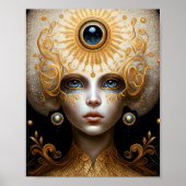 Derde kunst van Eye Goddess Fantasy Poster (Voorkant)