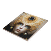 Derde kunst van Eye Goddess Fantasy Tegeltje (Zijkant)