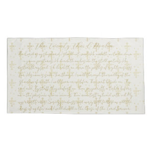 Derde Kussensloop Psalmkalligrafie Koning