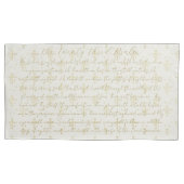 Derde Kussensloop Psalmkalligrafie Koning (Voorkant)