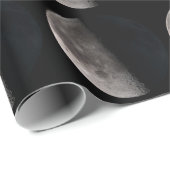 Derde kwart fase maan NASA afbeelding Cadeaupapier (Rol Hoek)