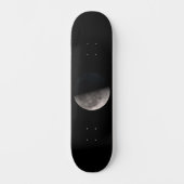Derde kwart fase maan NASA afbeelding Persoonlijk Skateboard (Voorkant)
