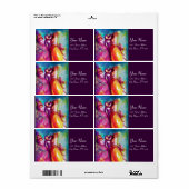 DERDE MASK/Costume Designer, theaterartiest Etiket (Full Sheet)