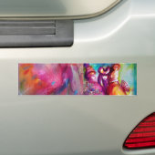 DERDE MASK/Venetiaanse Masquerade Bumpersticker (Op auto)