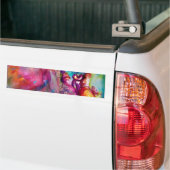 DERDE MASK/Venetiaanse Masquerade Bumpersticker (Op Truck)