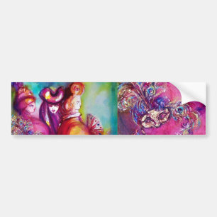 DERDE MASK/Venetiaanse Masquerade Bumpersticker