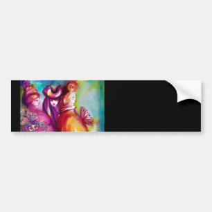 DERDE MASK/Venetiaanse Masquerade Bumpersticker