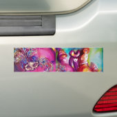 DERDE MASK/Venetiaanse Masquerade Bumpersticker (Op auto)