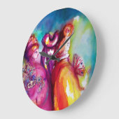 DERDE MASK/Venetiaanse Masquerade Grote Klok (Hoek)