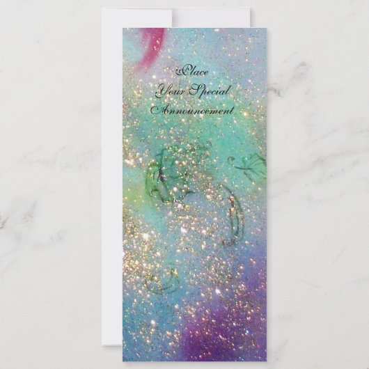 DERDE MASKER Carnaval van Venetië  Gemaskerd bal Kaart (Achterkant)