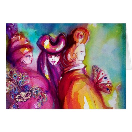 DERDE MASKER/VENTIETISCHE MASKERADE (Voorkant Horizontaal)