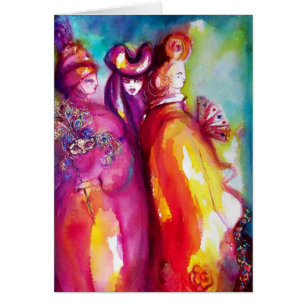 DERDE MASKER/VENTIETISCHE MASKERADE