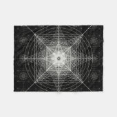 Derde meetbare meetkunde fleece deken (Voorkant (Horizontaal))