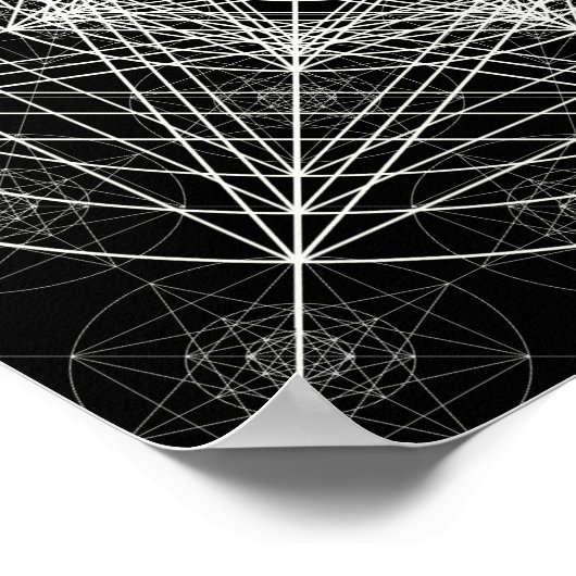 Derde meetbare meetkunde poster (Hoek)