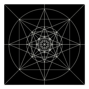 Derde meetbare meetkunde poster