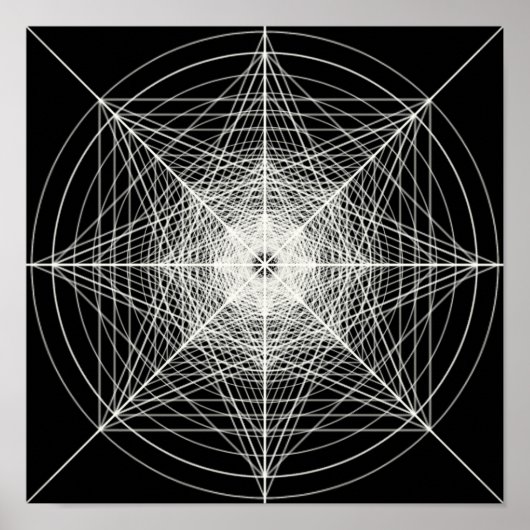 Derde meetbare meetkunde poster (Voorkant)