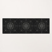 Derde meetbare meetkunde yogamat (Achterkant (horizontaal))