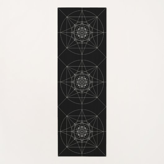 Derde meetbare meetkunde yogamat (Voorkant)