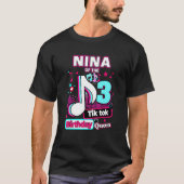 Derde muziekdag van de Nina Queen T-shirt (Voorkant)