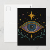 Derde Mystieke Oog Briefkaart (Voorkant / Achterkant)