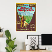 Derde nationaal Oranje Show 1913 Poster (Thuiskantoor)