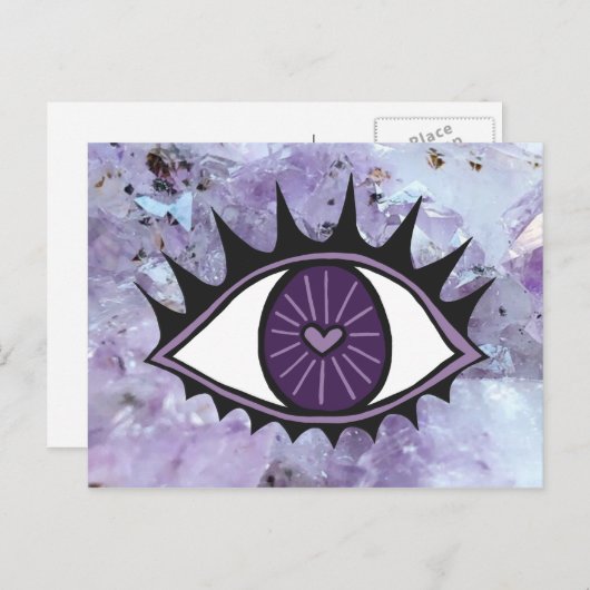 Derde ogen briefkaart (Voorkant / Achterkant)