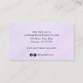 Derde ogen en handen Psychisch medium Visitekaartje (Achterkant)