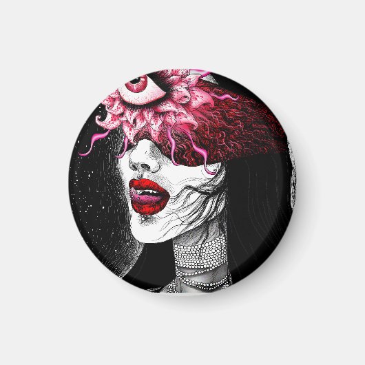 Derde ogen magneet (Voorkant)