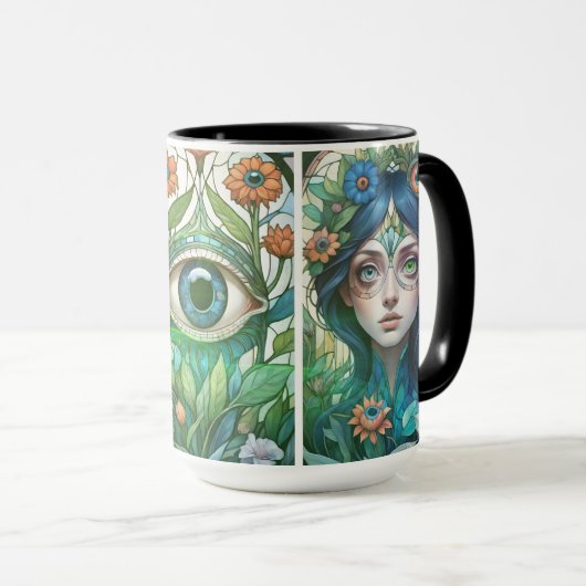 Derde ogen mok (Voorkant rechts)