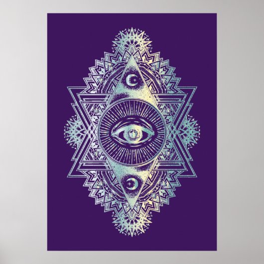 Derde ogen - Poster (Voorkant)