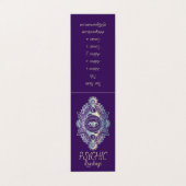 Derde ogen Psychisch - Visitekaartje (Buitenkant ongevouwen)