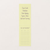 Derde ogen Psychisch - Visitekaartje (Binnenkant ongevouwen)