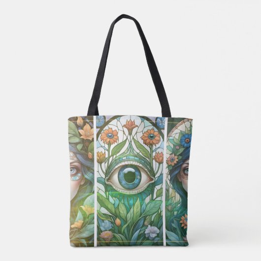 Derde ogen tote bag (Achterkant)