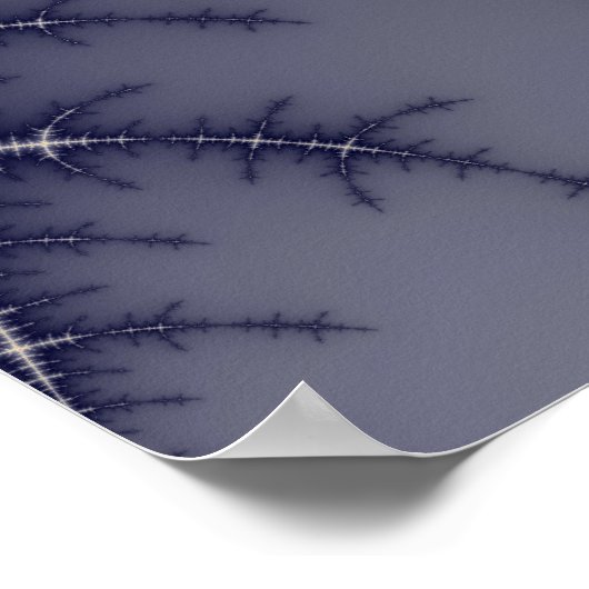 Derde oog - fractal poster (Hoek)