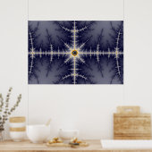 Derde oog - fractal poster (Keuken)