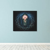 Derde oog heks verpakt canvas (Insitu (Houten vloer))