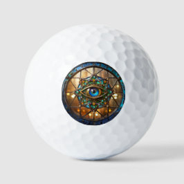 Derde Oog Landelijke Patrijspoort Raam Golfballen