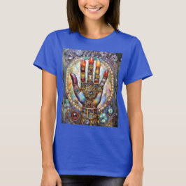 Derde Oog Mystieke Palm T-shirt