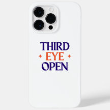 Derde oog Open -iPhone 14 Pro max hoesje