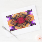 Derde Oog Rechthoekige Sticker (Envelop)