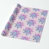 Derde oogbekertje cadeaupapier (Uitgerold)