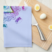 Derde oogbekertje theedoek (Quarter Fold)