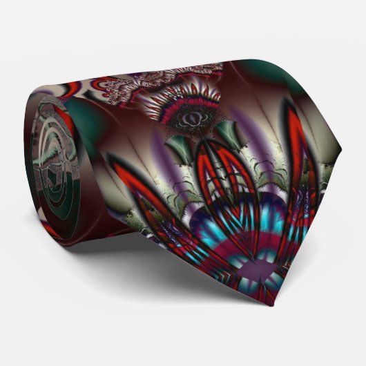 Derde oogblinde door Janiece Senn Stropdas (Opgerold)