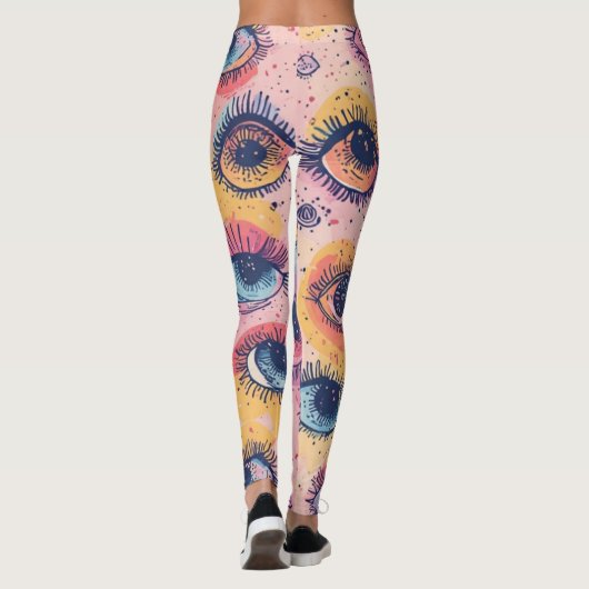 Derde oogbloei - Leggings (Achterkant)
