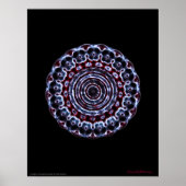 Derde oogkra cymatica poster (Voorkant)