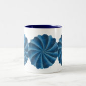 Derde oogschildklierkunst 2 tweekleurige koffiemok (Center)